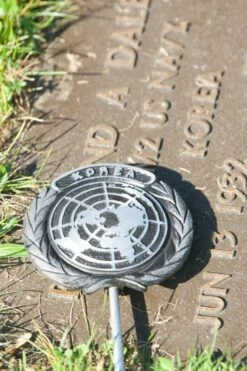 Korean War Grave Marker - Choose Options -flag sale dsc 7164
