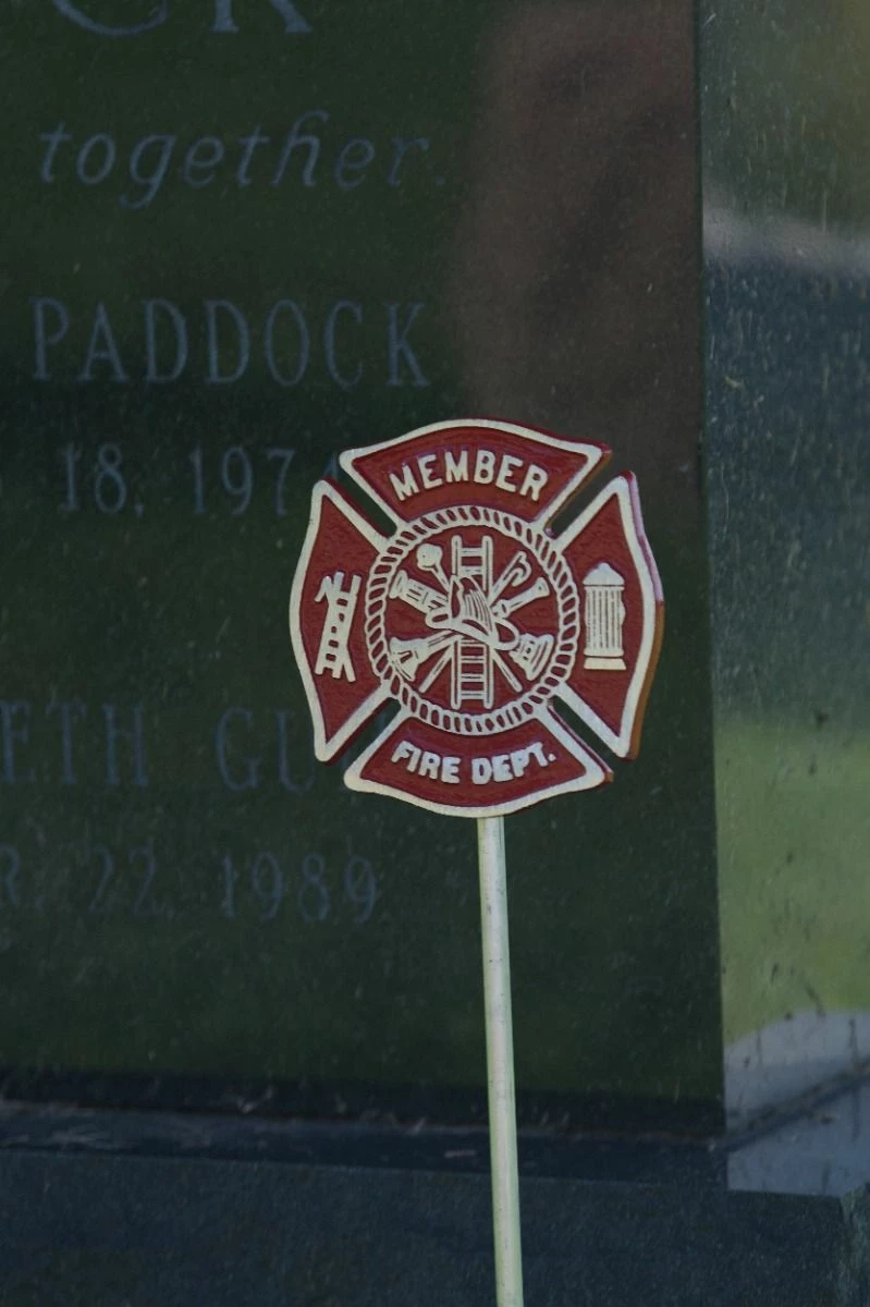 Fireman Grave Marker - Choose Options 5 Fireman Grave Marker - Choose Options - Image 5
