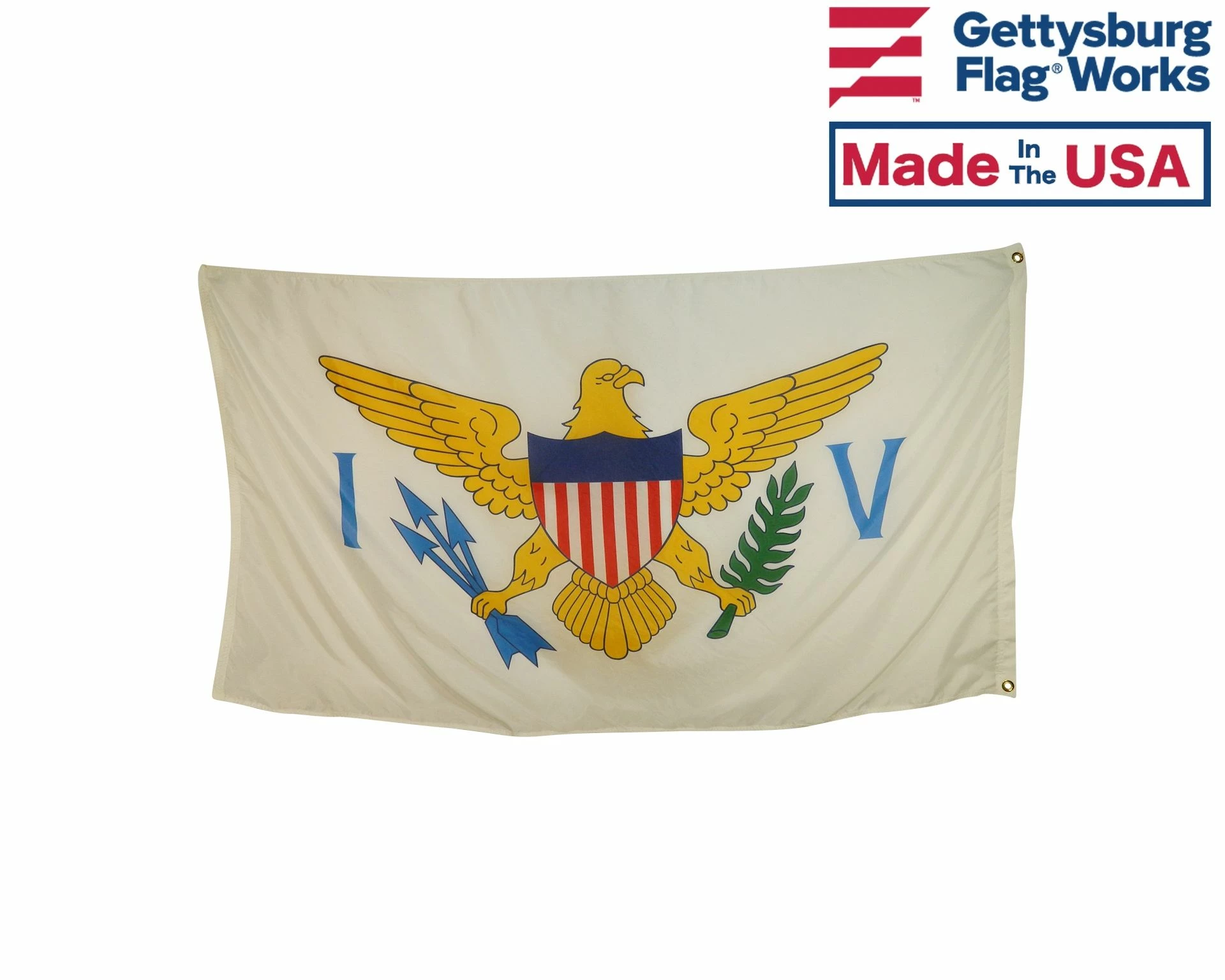US Virgin Islands Flag - Outdoor 2 US Virgin Islands Flag - Outdoor - Image 2