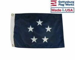 5 Star Fleet Admiral Boat Flag