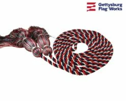 Red, White And Blue Cord & Tassel - For Indoor American Flag