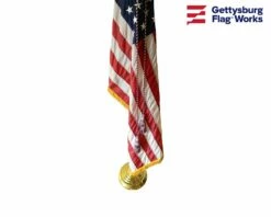 Red, White And Blue Cord & Tassel - For Indoor American Flag 16 Red, White And Blue Cord & Tassel - For Indoor American Flag -flag sale dscn0212