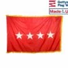 Army General (4 Star) Army Officer Indoor Flag - Choose Options