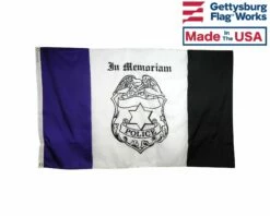 Police Mourning Flag - 3x5'