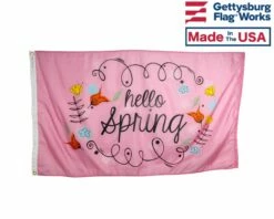 Hello Spring Flag - 3x5'