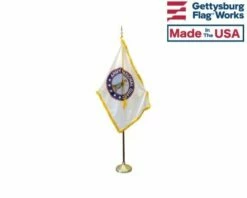 ARMY NATIONAL GUARD INDOOR FLAG SET