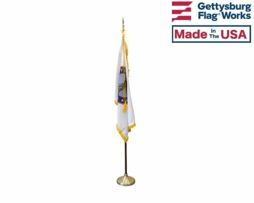 ARMY NATIONAL GUARD INDOOR FLAG SET 5 ARMY NATIONAL GUARD INDOOR FLAG SET - Image 5