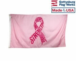 Strength, Breast Cancer Flag
