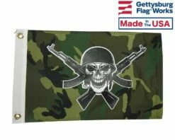Solider Skull Pirate Flag