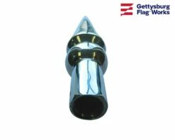 Round Spear Metal Finial - Choose Options 13 Round Spear Metal Finial - Choose Options -flag sale dscn7490