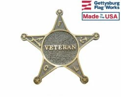 Veteran Star Grave Marker - Choose Options