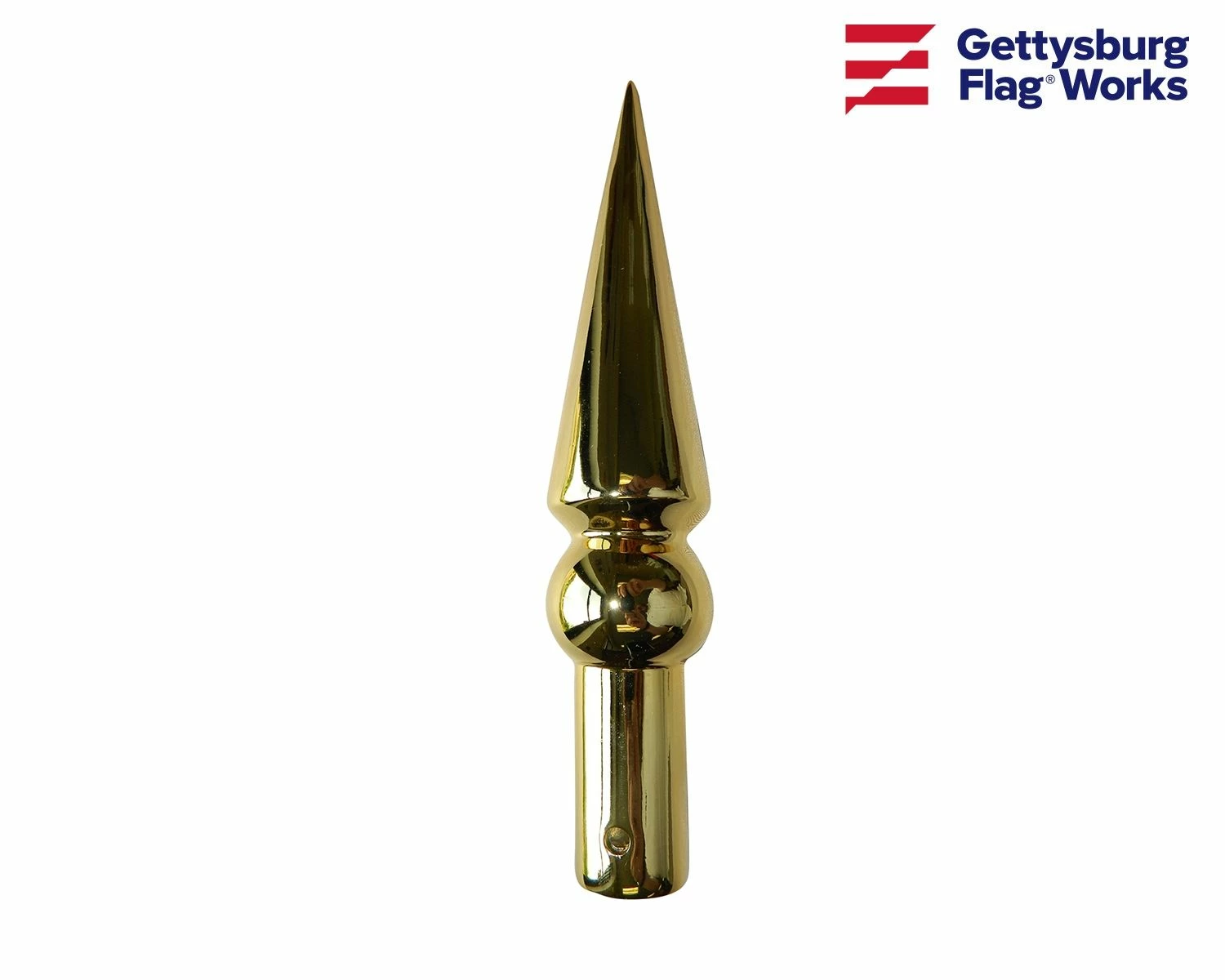 Round Spear Metal Finial - Choose Options 1 Round Spear Metal Finial - Choose Options