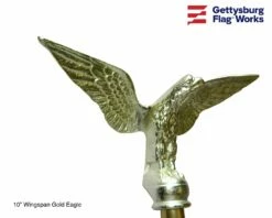 Flying Eagle Finial - Choose Options -flag sale dscn7533