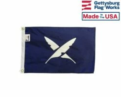 12x18" Officer Boat Flag - Secretary -flag sale dscn7687
