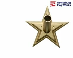 Gold Star Flagpole Bracket -flag sale dscn7875 copy