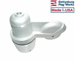 Premium Cap Style External Rotating Replacement Flagpole Truck -flag sale dscn7880