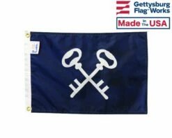 Quartermaster Nautical Officer Boat Flag - 12x18"