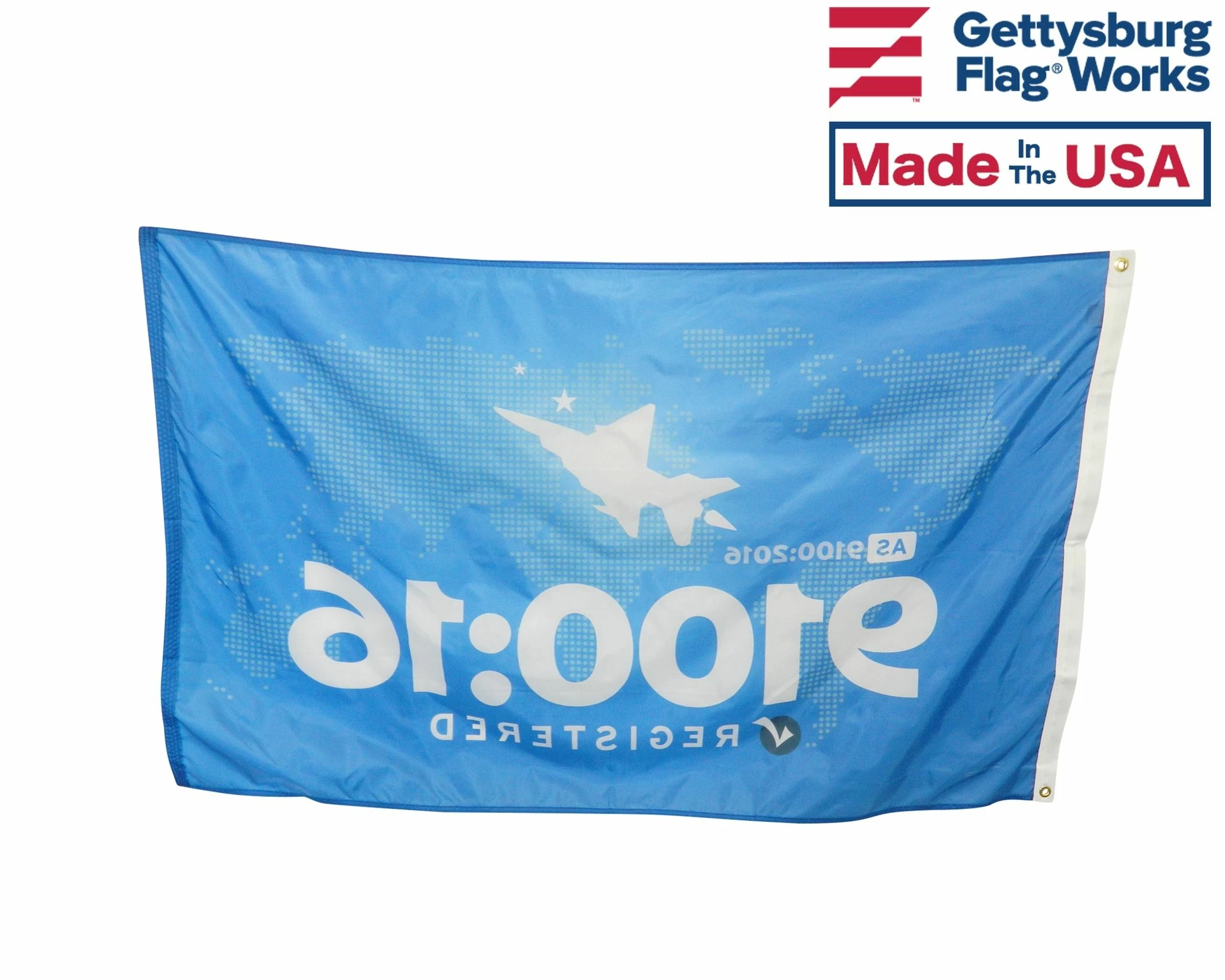 ISO AS 9100:16 Flag 2 ISO AS 9100:16 Flag - Image 2