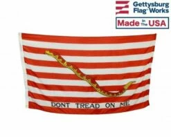First Navy Jack "Dont Tread On Me" Flag - Choose Options