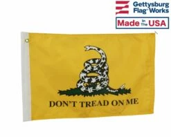 Gadsden Motorcycle Flag