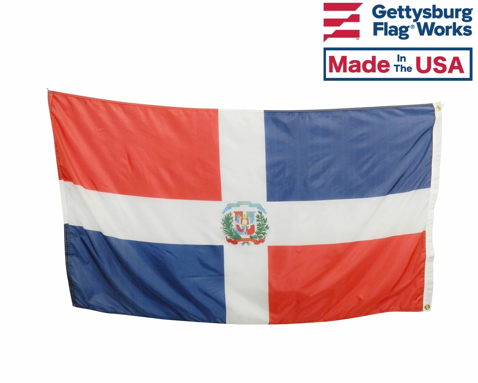 Dominican Republic Flag 2 Dominican Republic Flag - Image 2