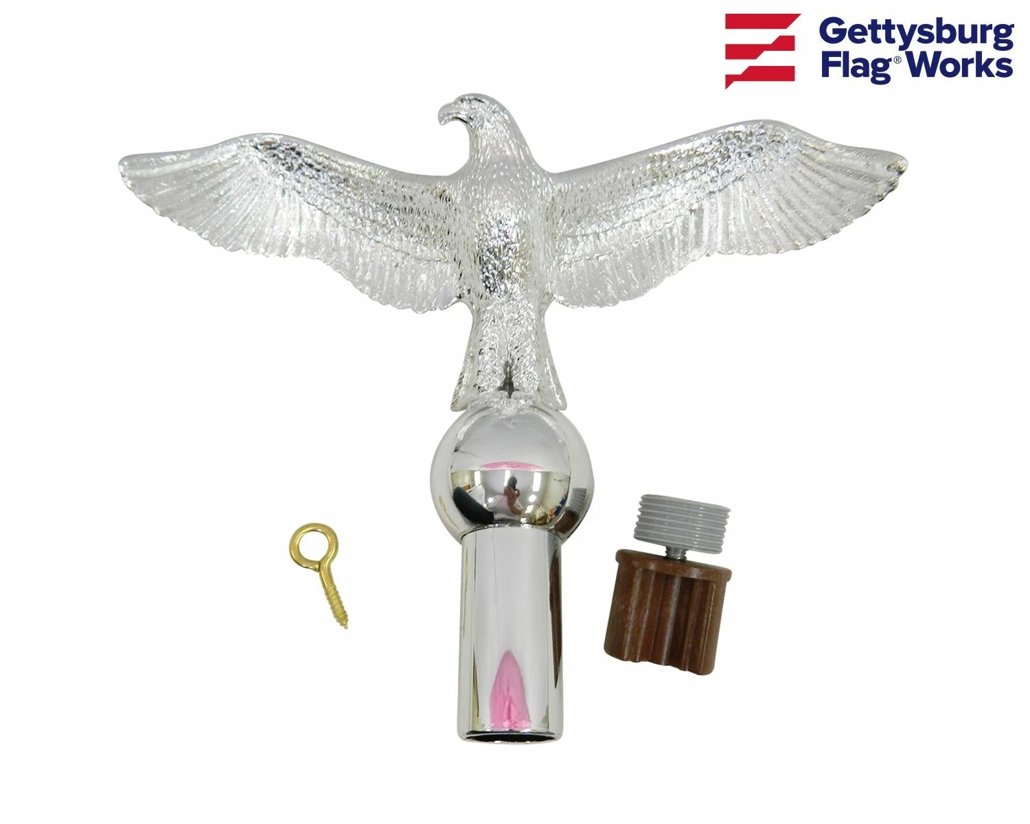 Flying Eagle Plastic Finial - Choose Color 7 Flying Eagle Plastic Finial - Choose Color - Image 7