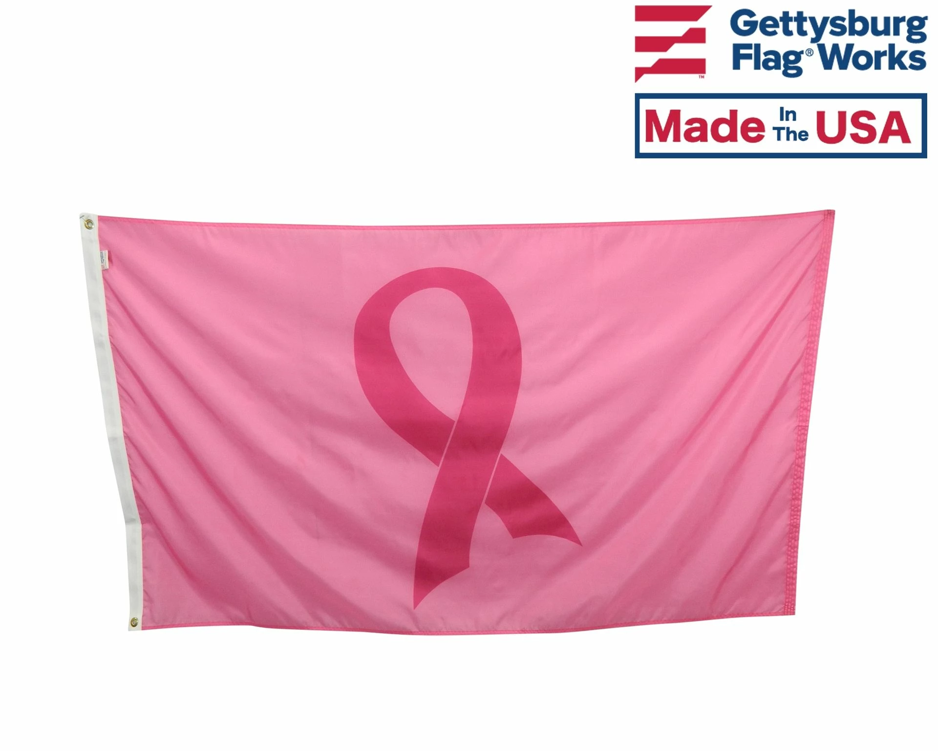 Breast Cancer Awareness Flag 2 Breast Cancer Awareness Flag - Image 2