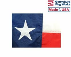 Texas Boat Flag - Sewn - 12x18" -flag sale dscn8153