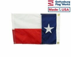 Texas Boat Flag - Sewn - 12x18" -flag sale dscn8155