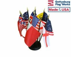 Historical Evolution Of American Flag Set