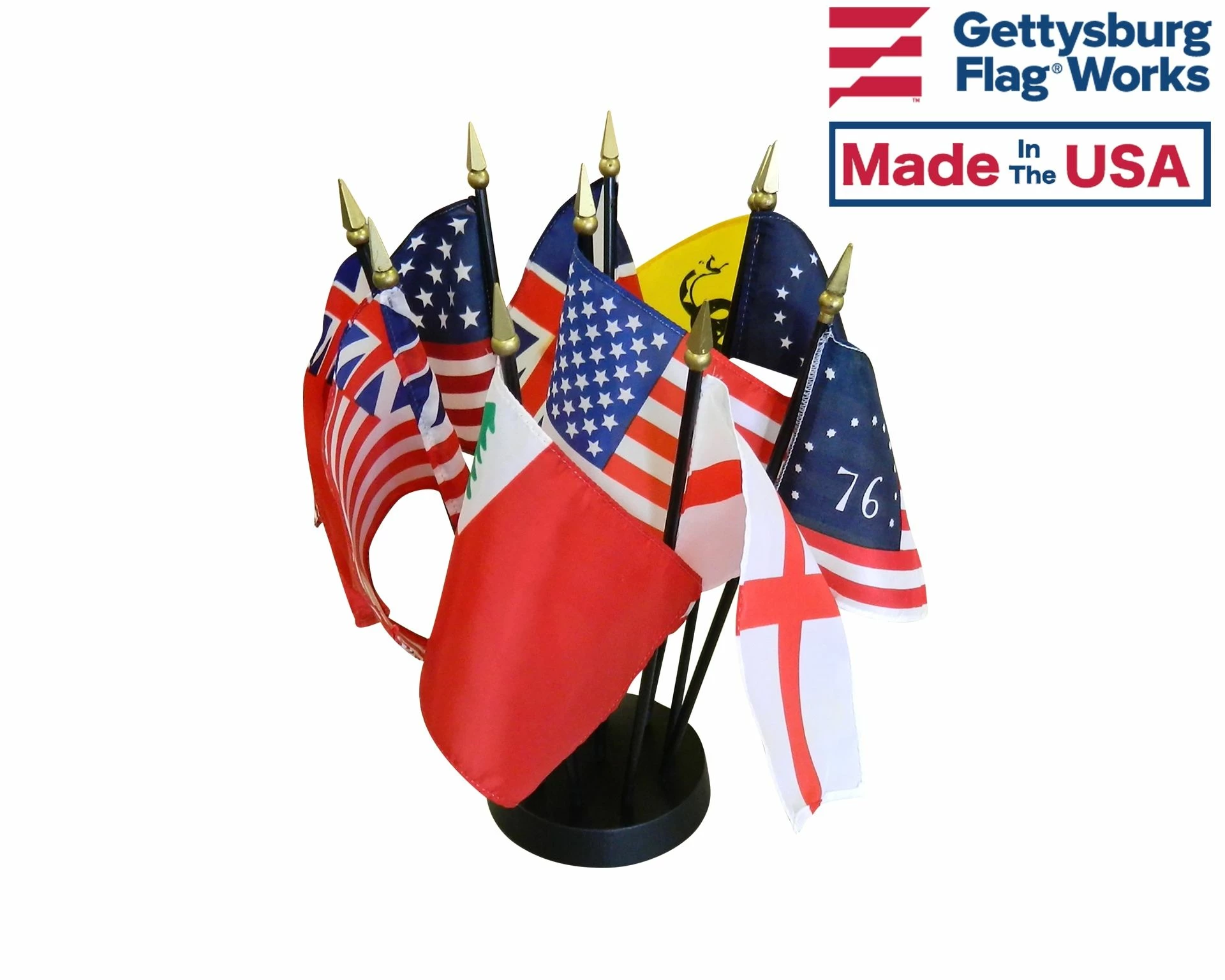 Historical Evolution Of American Flag Set 1 Historical Evolution Of American Flag Set