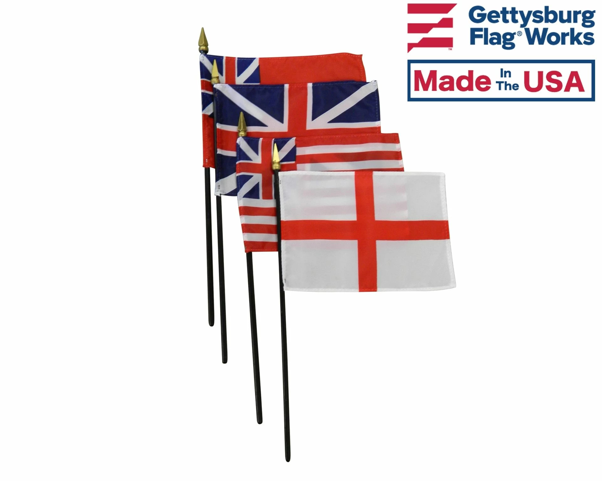 Historical Evolution Of American Flag Set 3 Historical Evolution Of American Flag Set - Image 3