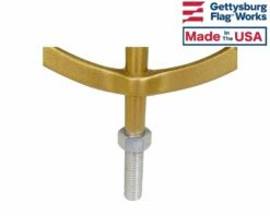 Texas Star In-Ground Flag Pole Finial -flag sale dscn8411