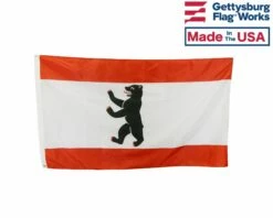 City Of Berlin, Germany Flag