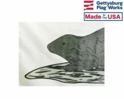 Original New York State Black Beaver Flag Of 1775 -flag sale dscn8543