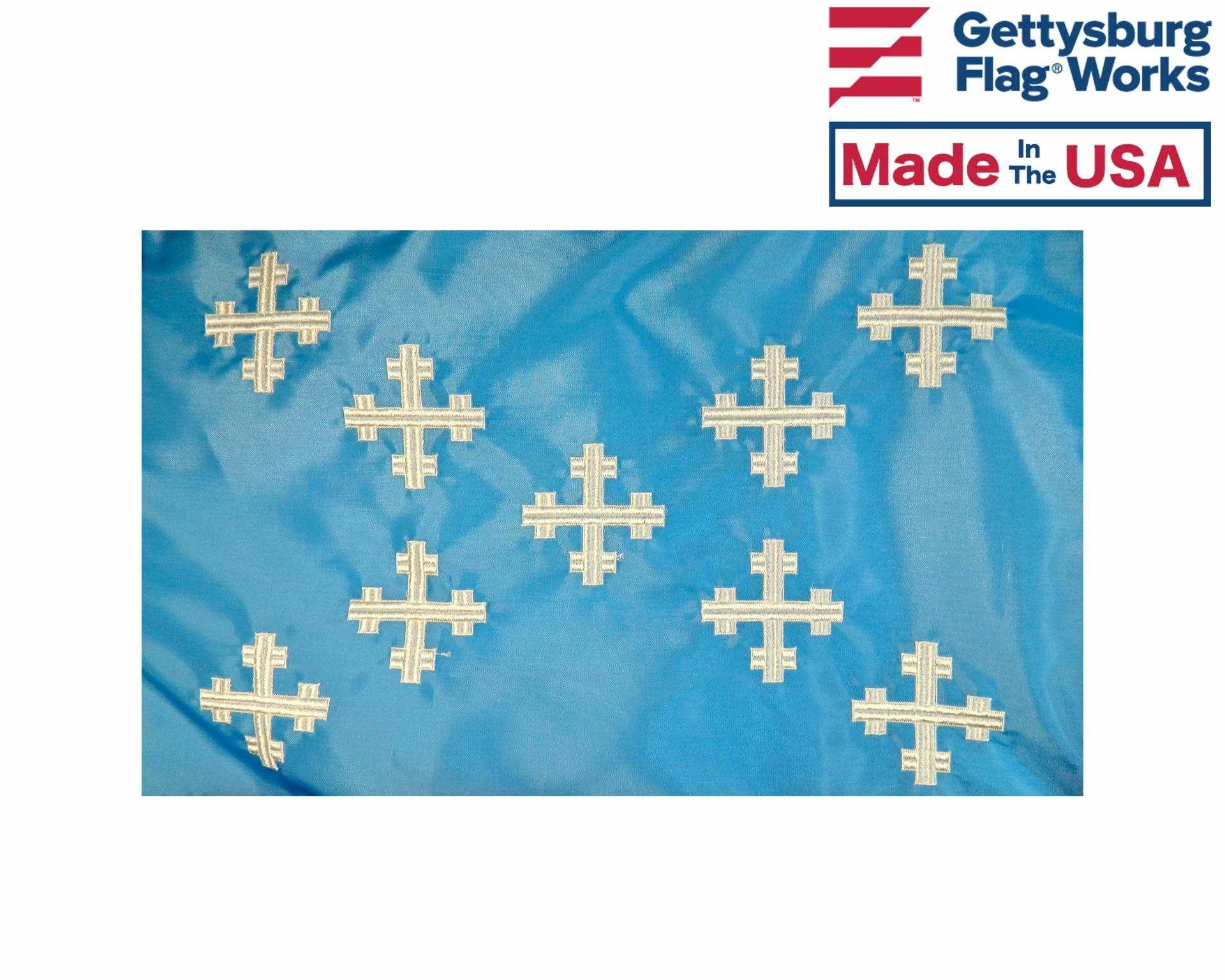 Episcopal Flag – Indoor 3 Episcopal Flag – Indoor - Image 3