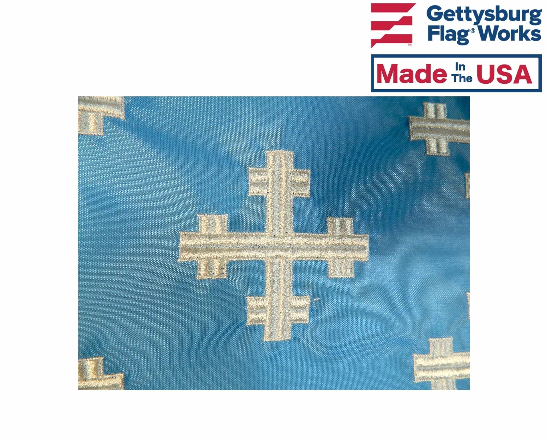 Episcopal Flag – Indoor 2 Episcopal Flag – Indoor - Image 2