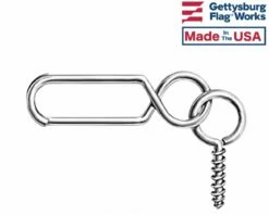 Stainless Steel Utility Boat Flag Skipper Clips