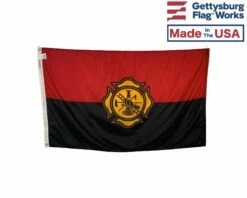 Fireman Remembrance Flag - 3x5'