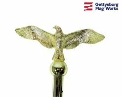 Flying Eagle Plastic Finial - Choose Color 16 Flying Eagle Plastic Finial - Choose Color -flag sale eagle 2