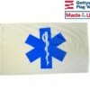 EMS Star Of Life Flag - 3x5'