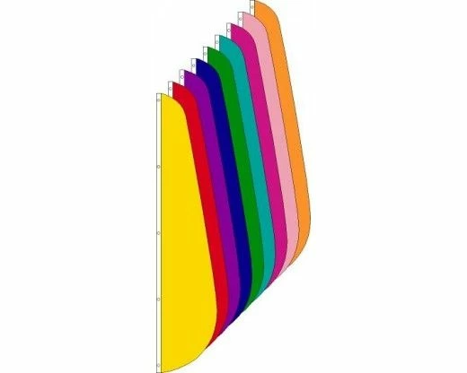 Blank Nylon Feather Flags - Choose Options 2 Blank Nylon Feather Flags - Choose Options - Image 2