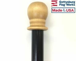 Fiberglass Pole -flag sale fiberglass flagpole black b