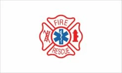 Fire Rescue Flag - 3x5' -flag sale fire rescue flag 3x5