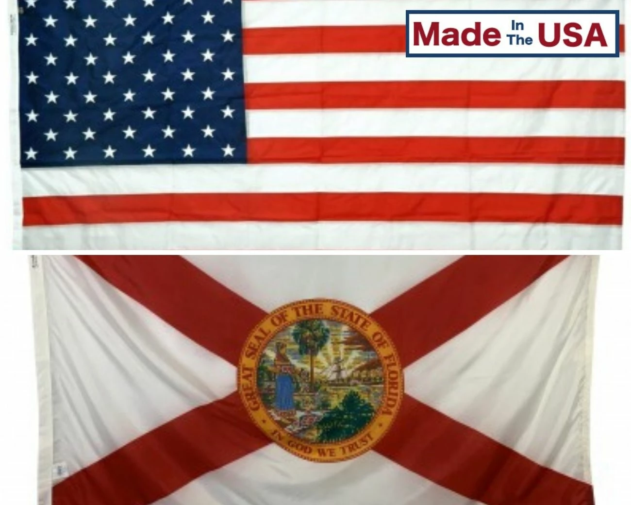 FLORIDA & BATTLE-TOUGH® AMERICAN FLAG COMBO PACK 1 FLORIDA & BATTLE-TOUGH® AMERICAN FLAG COMBO PACK
