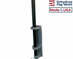 Adhesive Flag Holder For Gravestone Memorials -flag sale flag holder silver 6