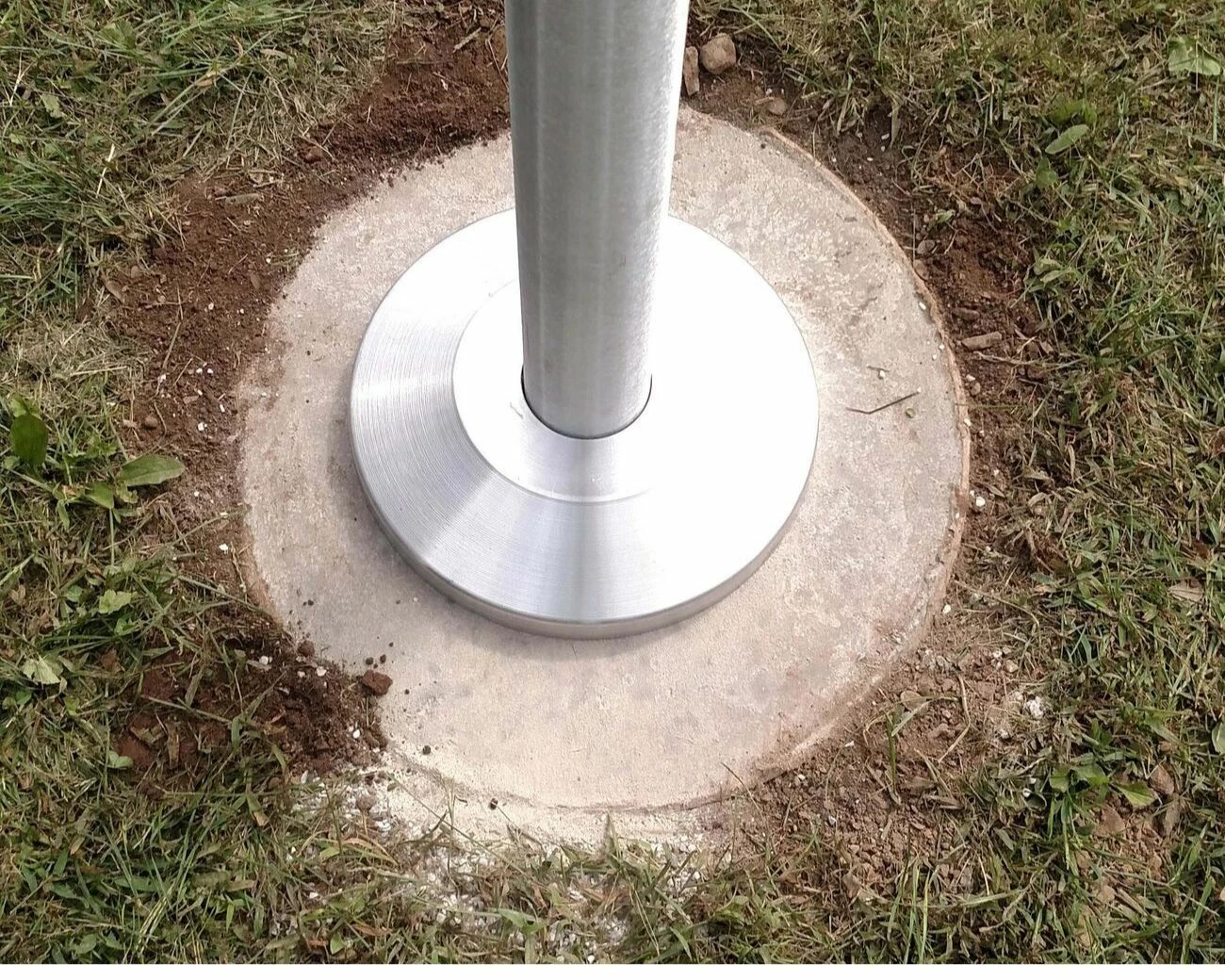 Aluminum Flagpole Flash Collar 2 Aluminum Flagpole Flash Collar - Image 2