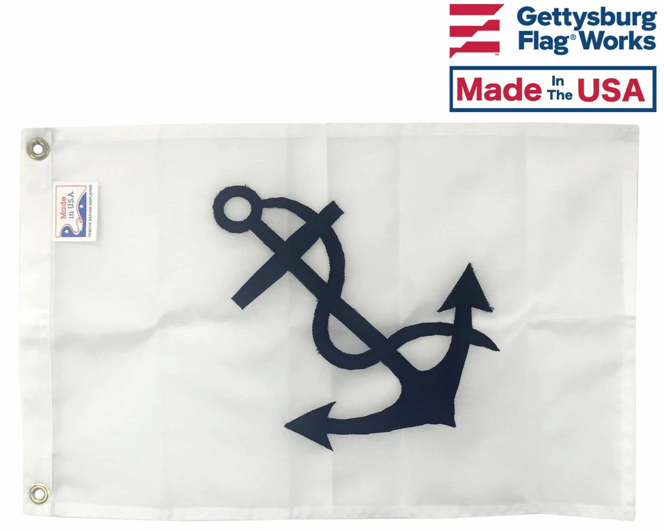 12x18" Officer Boat Flag - Fleet Captain 1 12x18" Officer Boat Flag - Fleet Captain