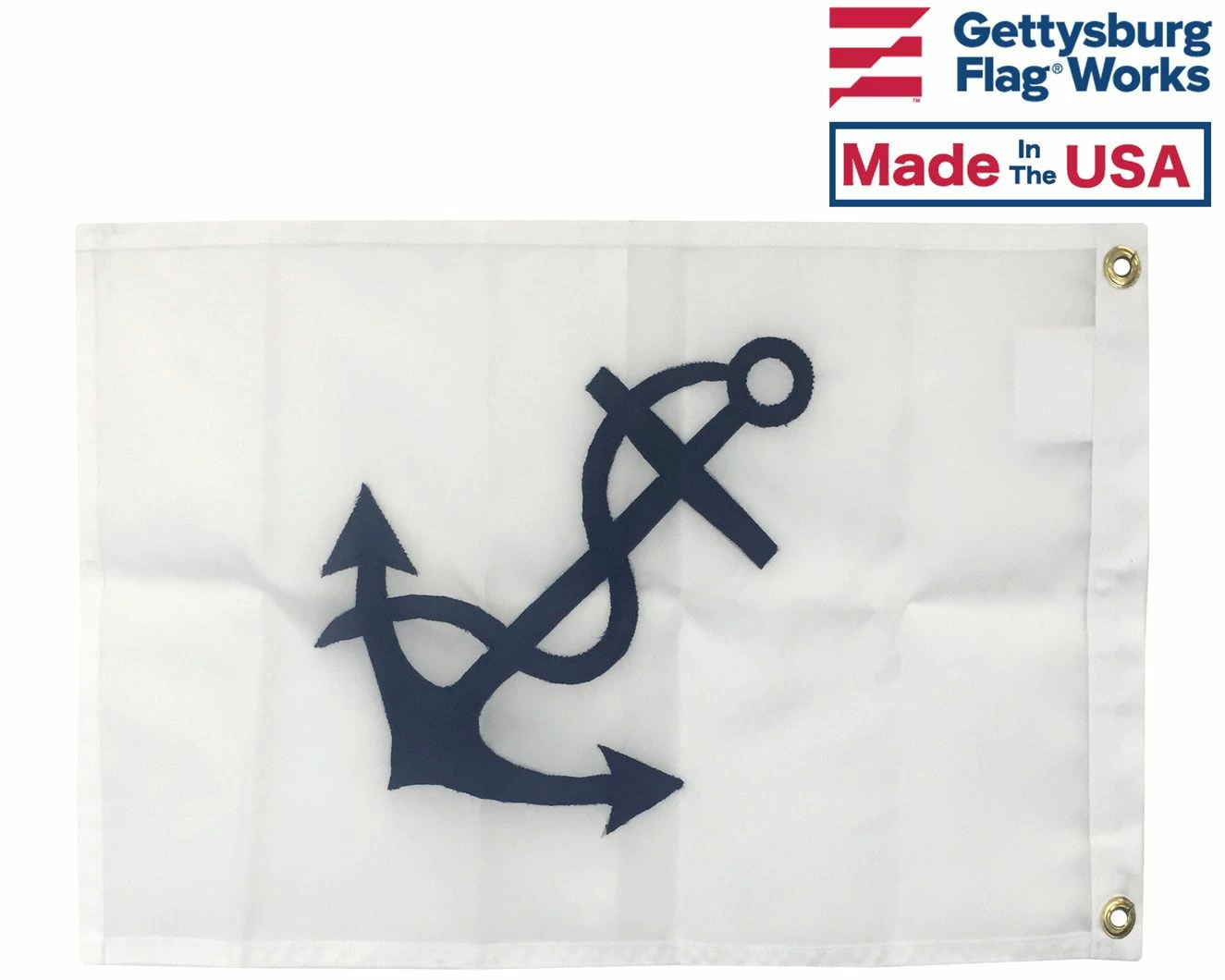 12x18" Officer Boat Flag - Fleet Captain 2 12x18" Officer Boat Flag - Fleet Captain - Image 2