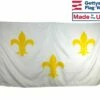 Fleur-de-lis Flag (White 3) - Choose Options